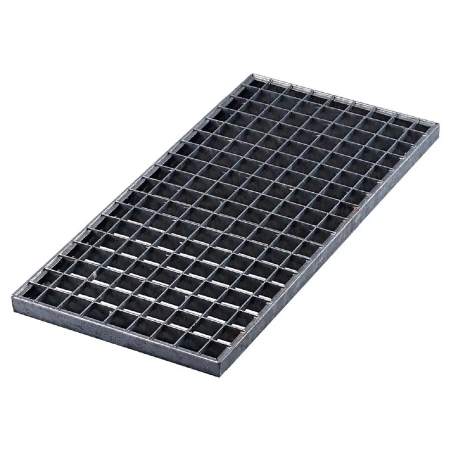 Bazo vloerrooster - gegalvaniseerd - 1000 x 600 mm - maas 30/30 mm Systeem met Klemmen