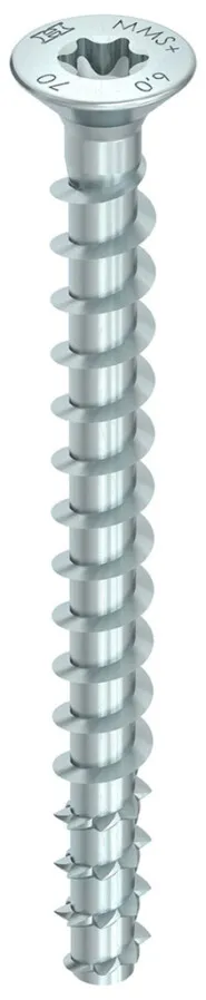 Heco schroeven - Multi-Monti MMS-plus F - 5,0 x 50 mm - Torx-25 - verzinkt - 200 stuks