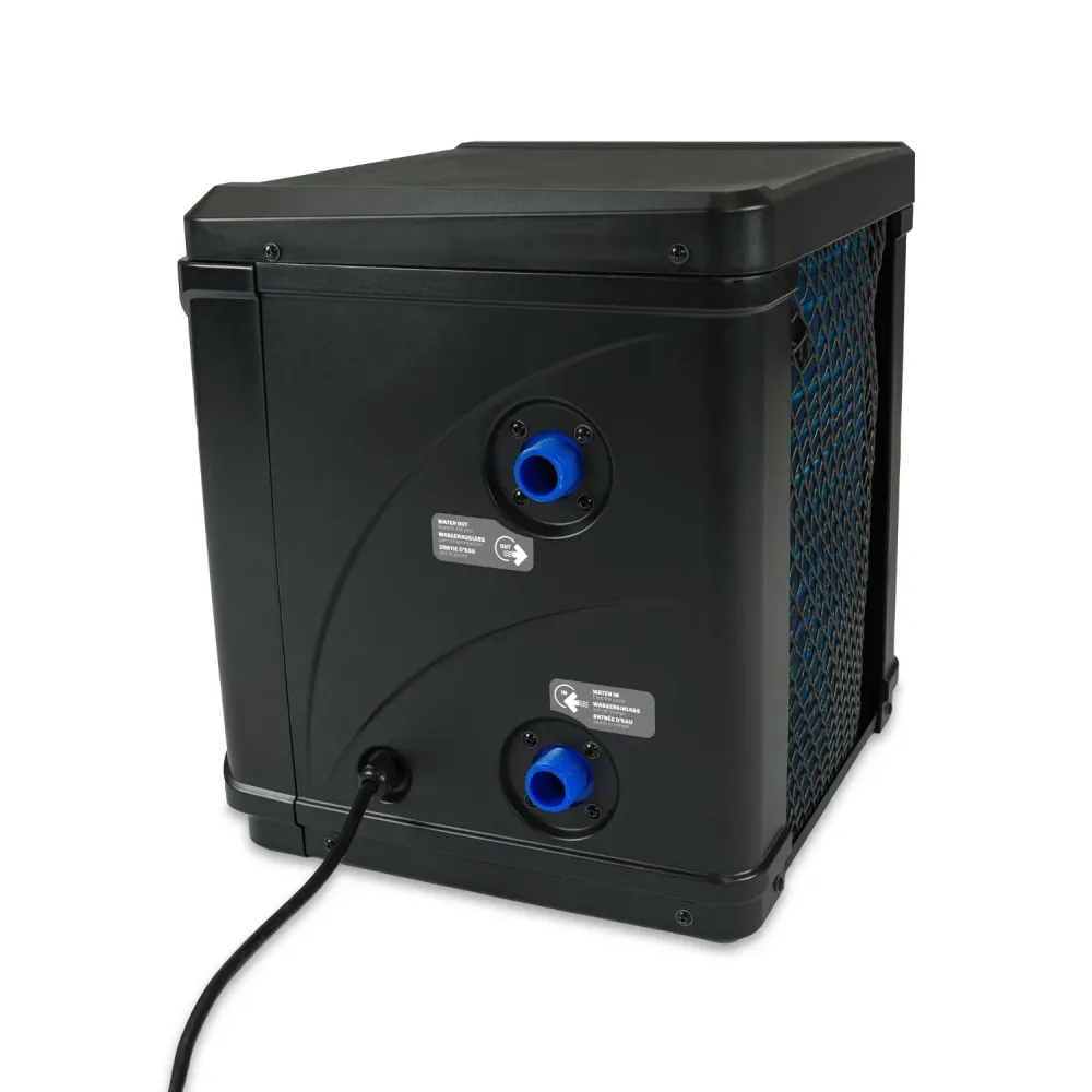 Hoogvermogen EXIT zwembad warmtepomp 15m3 (3,7kW) - zwart