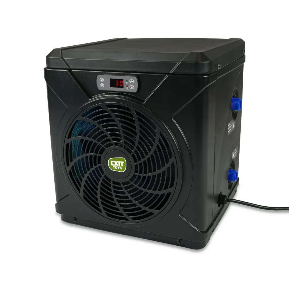 Hoogvermogen EXIT zwembad warmtepomp 15m3 (3,7kW) - zwart
