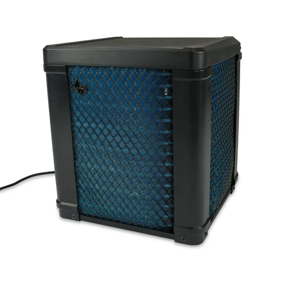 Hoogvermogen EXIT zwembad warmtepomp 15m3 (3,7kW) - zwart