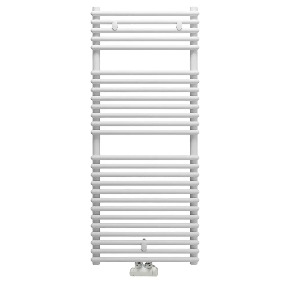 Hydraulic towel warmer model Catania Lazzarini 1190x600 central connections 50 mm - Ivoor