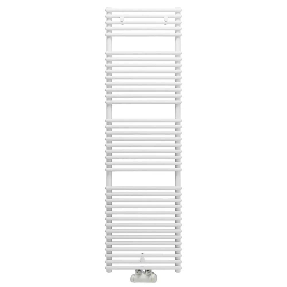 Industrieel Grade Hydraulic towel warmer model Catania Lazzarini 1738x600 central connections 50 mm - Sneeuwwit