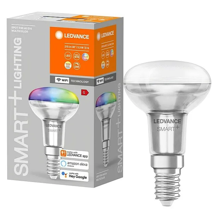Ledvance Ledlamp R50 - E14, Dimbaar, Zacht wit, 330 W