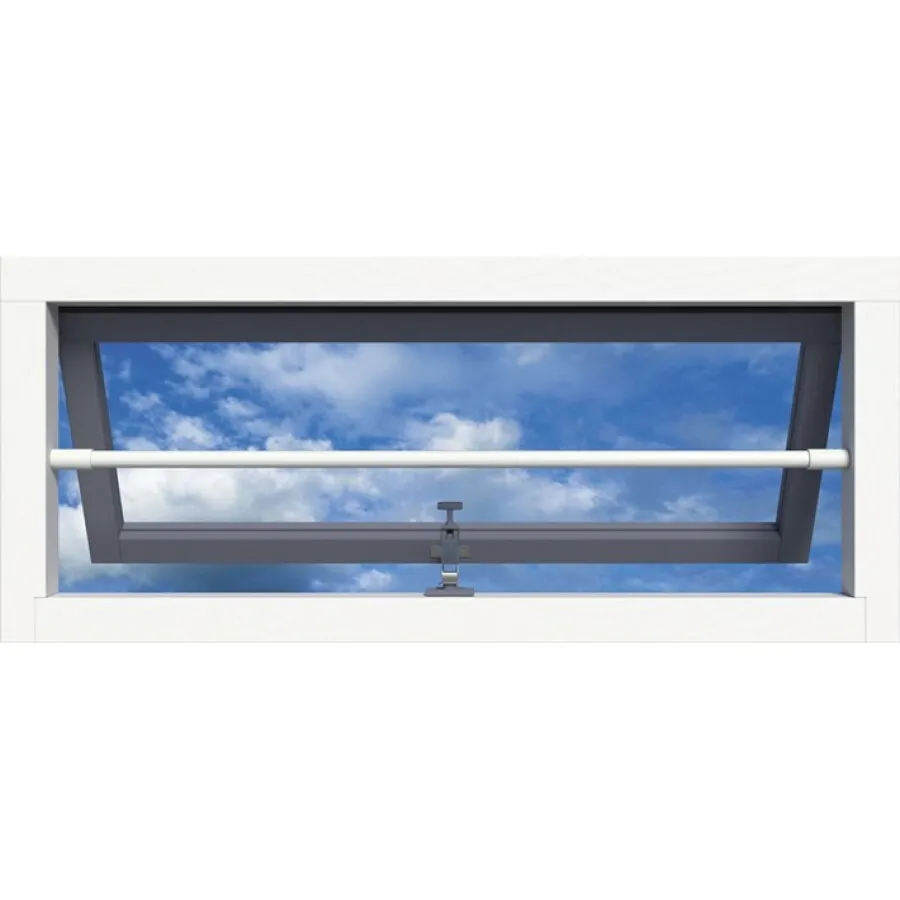 SecuBar twist nokken - wit - 2 stuks - 2010.365.100 met ring haak