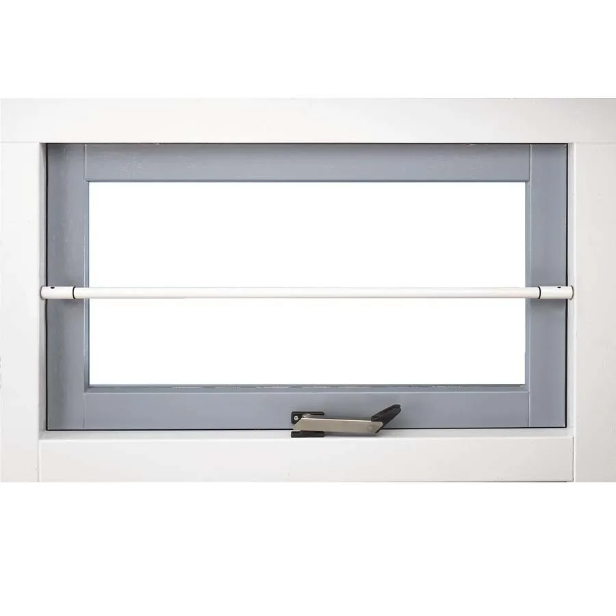 SecuBar twist nokken - wit - 2 stuks - 2010.365.100 met ring haak