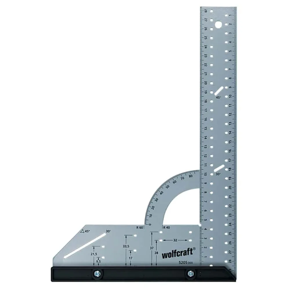wolfcraft Universele winkelhaak 300 mm 5205000