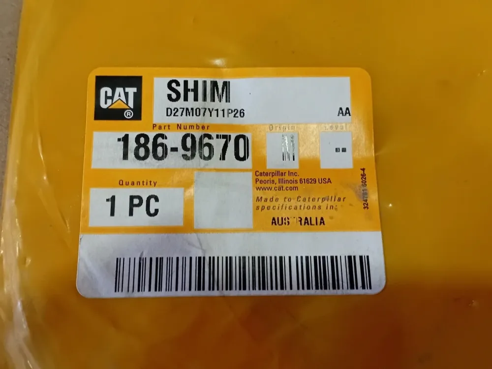 1.6mm Thick Rvs Shim 186-9670