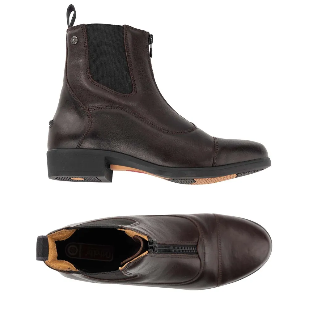 Advanced II FZ Donzig Jodhpur Boots, Front Zip Brown 6