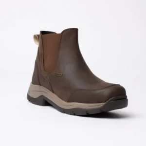 Atacama Spatwaterdicht Chelsea Boots Dark Brown 6,5