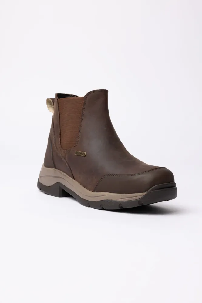 Atacama Spatwaterdicht Chelsea Boots Dark Brown 6,5