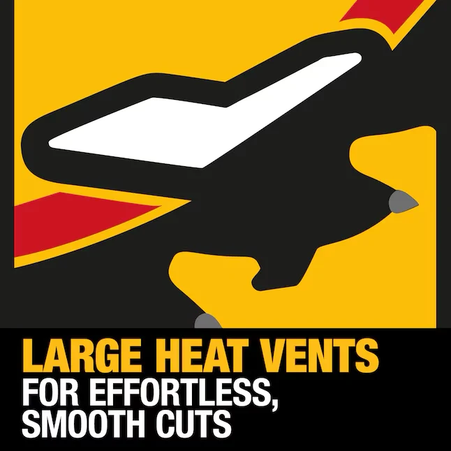 DEWALT TOP SERIES 6-1/2- 24-Tooth Rough Finish Tungsten Carbide-tipped Steel Circular Saw Blade