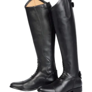 Draadeind Donatelli Dressage Tall Boots Black 6 Wide Verheven