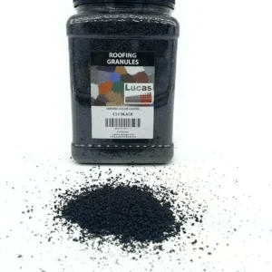 Draadeind Roofing Granules 6 lb Bottle (C51 Koolzwart