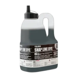 Draadeind TAJIMA Zwart Snap Line Dye - 6 lbs