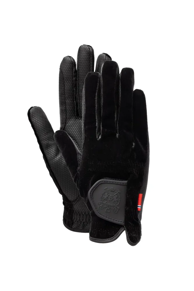 Elyssa Riding Gloves Koolzwart beauty 6 | Hoge treksterkte | Weerbestendig