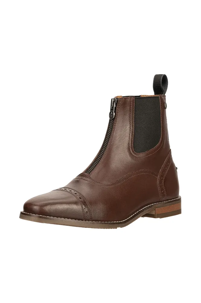 Florentina Front Zip Jodhpur Boots taupe 6,5