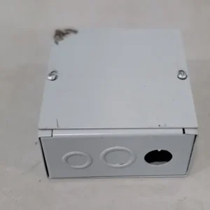 Gegalvaniseerd DIN 933 6"x6"x3" Screw Cover Junction Pull Box, 12 Knockouts