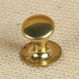 Gegalvaniseerd DIN 933 Hollow Rivet Ø5,8 x 6,5 mm Iron/Brass 100x