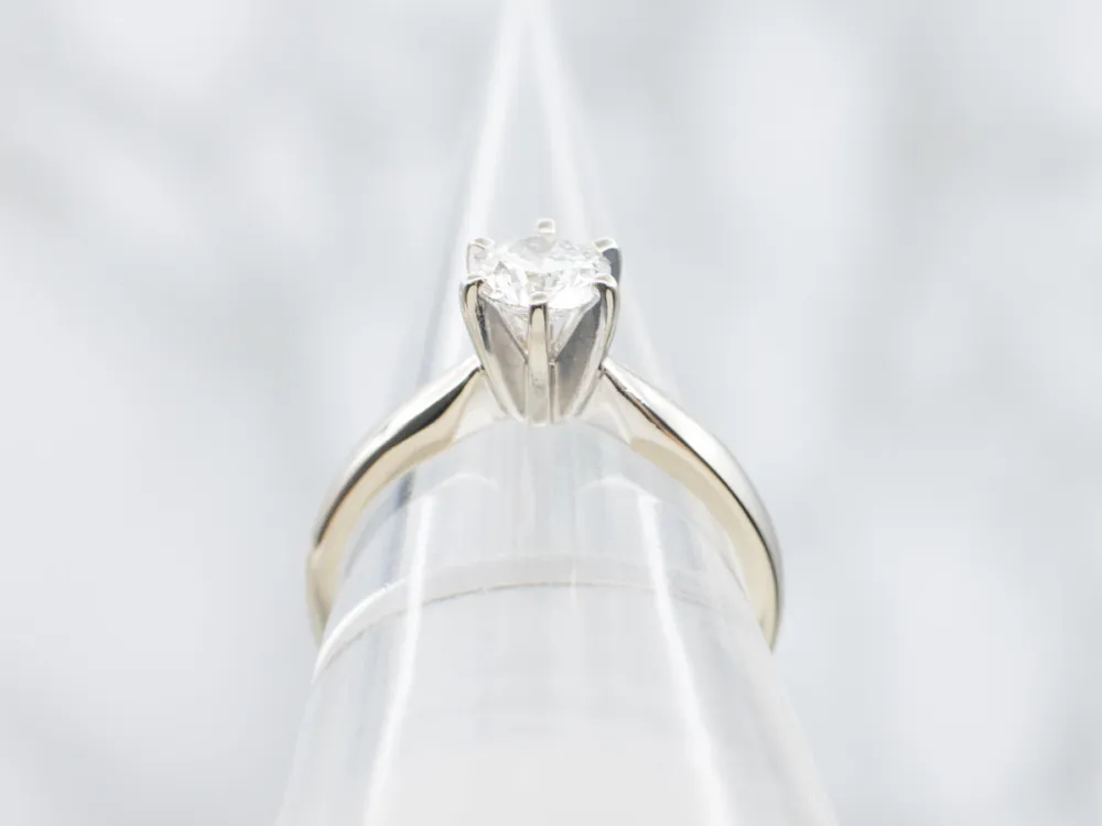 Gegalvaniseerd DIN 933 Six Prong Diamond Solitaire Engagement Ring