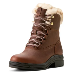 Harper Sherpa regenbestendig Boots Dark Brown 6