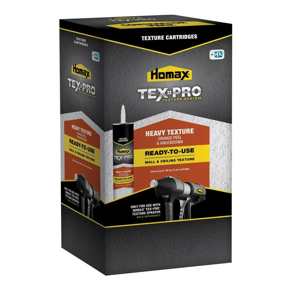 Homax Tex-Pro 28 fl. oz. Orange Peel and Knockdown Heavy Wall and Ceiling Texture 6 stuks