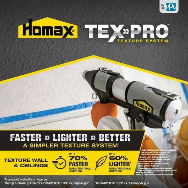 Homax Tex-Pro 28 fl. oz. Orange Peel and Knockdown Heavy Wall and Ceiling Texture 6 stuks