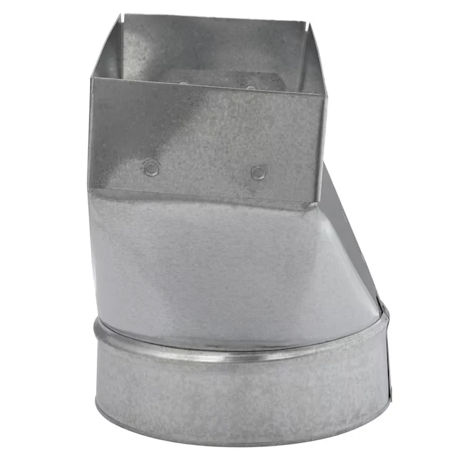 IMPERIAL 6- 30 Gauge Galvanized Staal Round Straight Register Duct Boot roestvrij A2/A4