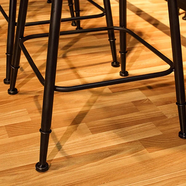 Industrial Style Bar Table Set 1/2/6/11 Pieces Effen Wood Rectangle Table and Stool Set Heavy Duty kwaliteit
