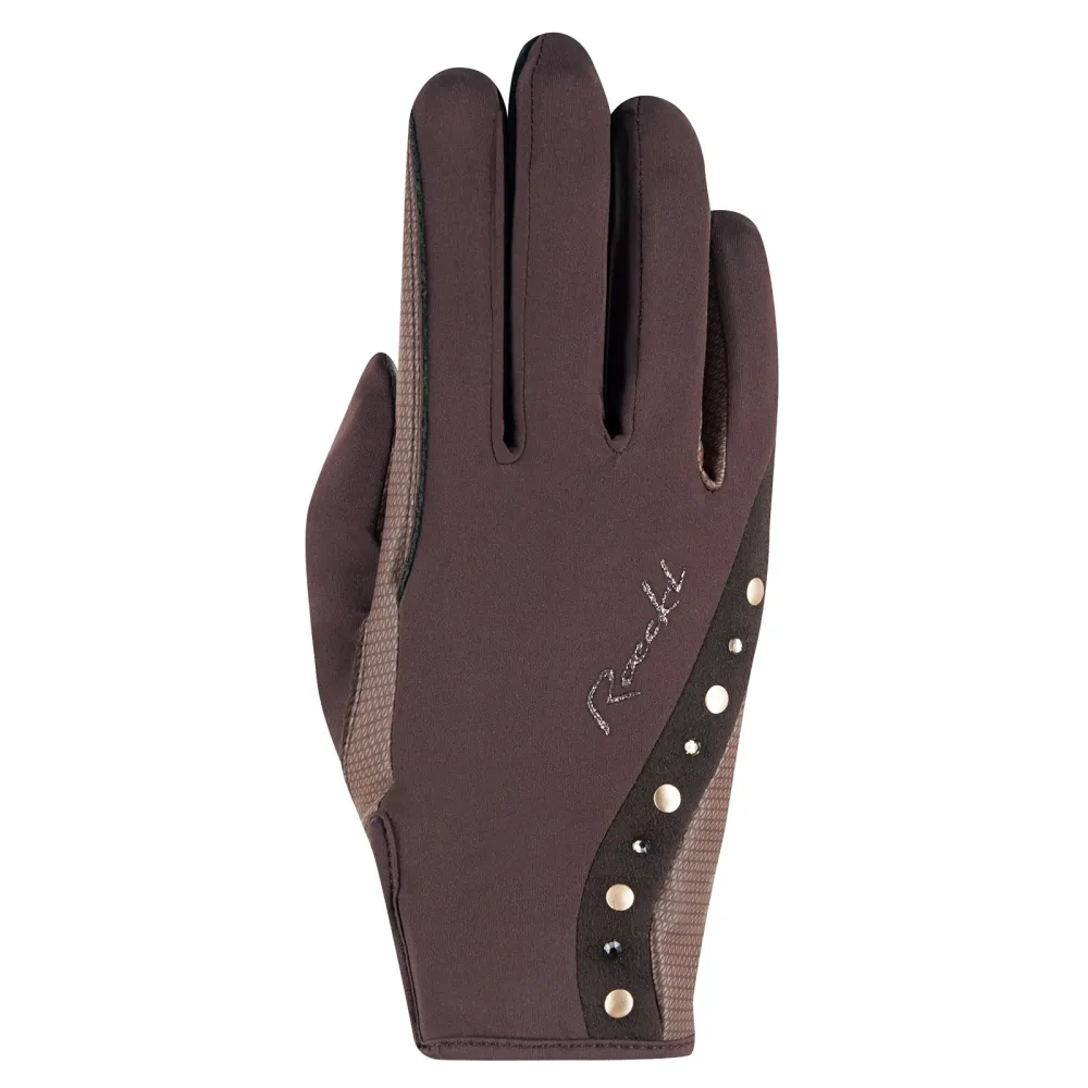 Jardy Riding Gloves Dark Bruin 6,5