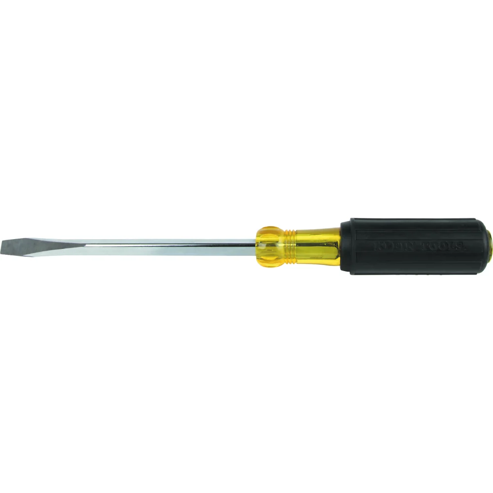 KLEIN TOOLS 5/16-Inch Keystone Screwdriver, 6-Inch Square Shank