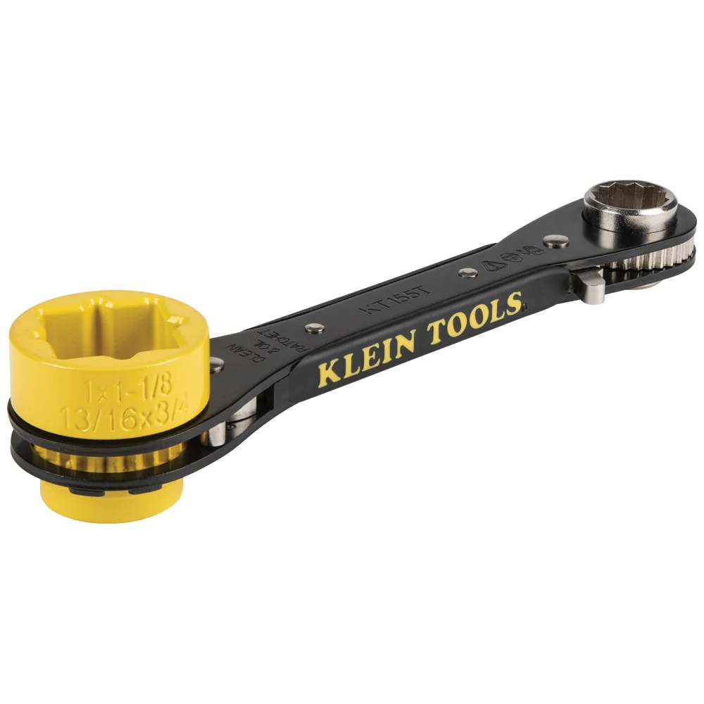 KLEIN TOOLS 6--1 Lineman's Ratcheting Wrench