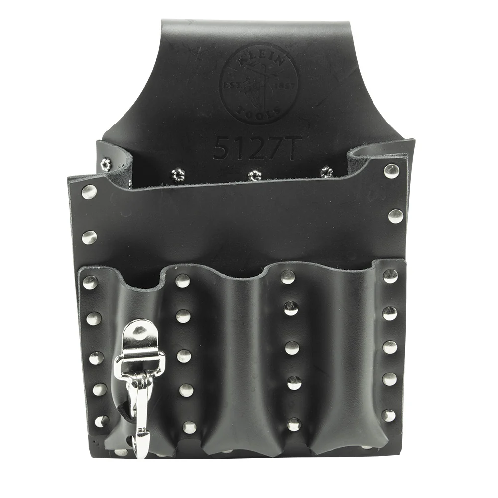 KLEIN TOOLS Tool Pouch, 6 Pocket, Tunnel Loop