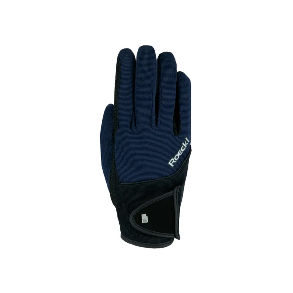 Milano Riding Gloves Dark Blauw 6 | Hoge treksterkte | Weerbestendig
