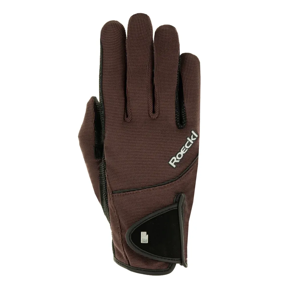 Milano Riding Gloves Dark Taupe 6 | Hoge treksterkte | Weerbestendig