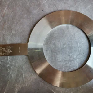 6" Paddle Orifice Plate Upstream 6.065"
