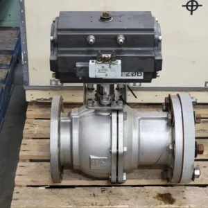 6" Pneumatic Actuator Ball Valve met DIN 933 norm