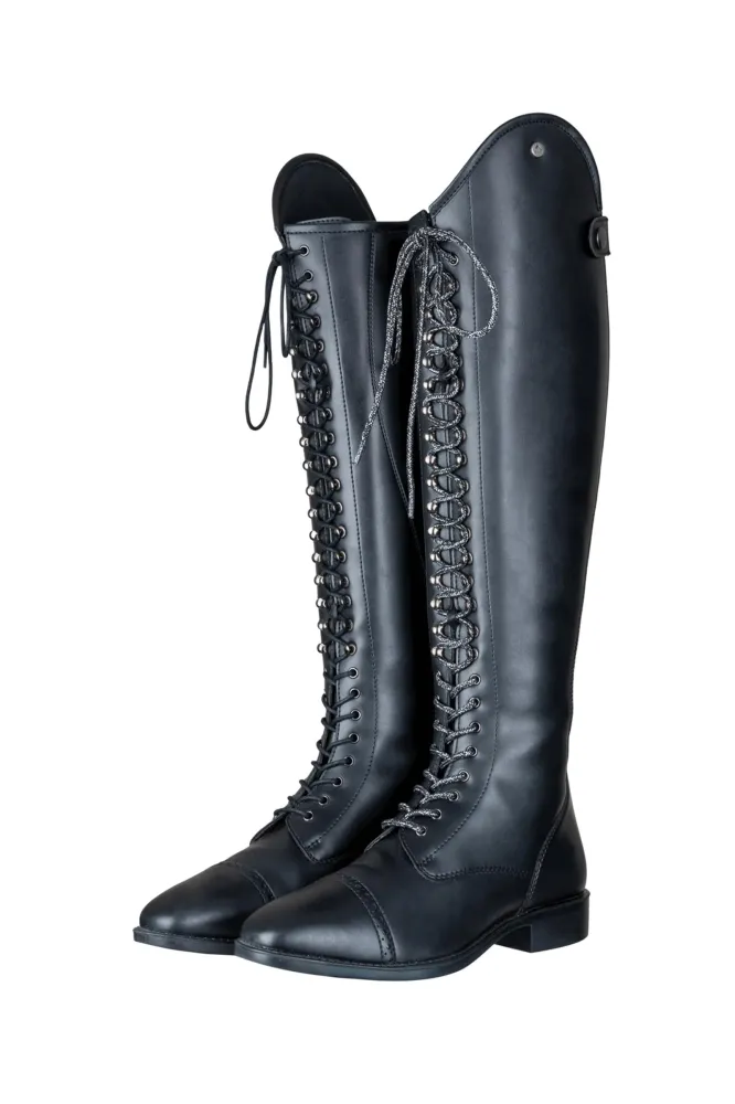 Portland Polo Riding Boots, Wide Koolzwart 6
