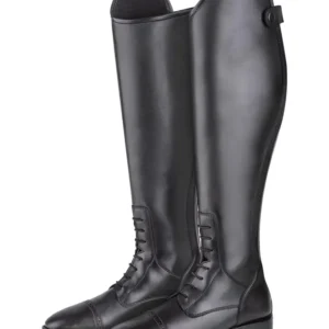 Portland Riding Boots, Short-Slim Koolzwart 6