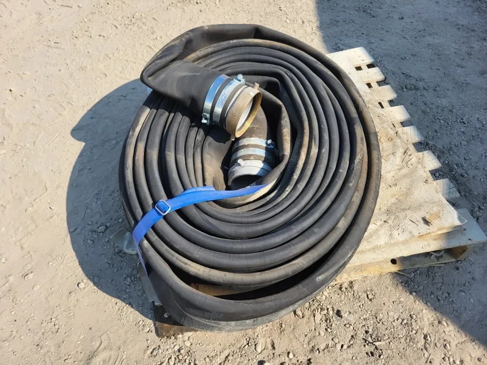 6" x 75 ft Prospector Water Suction and Discharge Hose Zwart, 150 psi