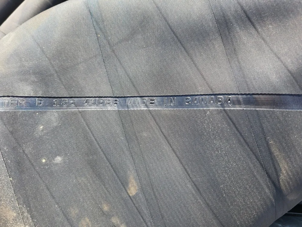 6" x 75 ft Prospector Water Suction and Discharge Hose Zwart, 150 psi