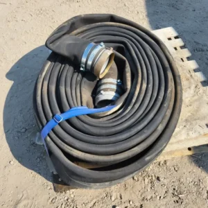 6" x 75 ft Prospector Water Suction and Discharge Hose Zwart, 150 psi met T-slot