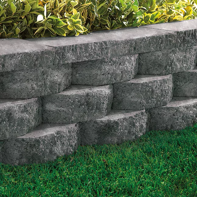Roestvrij A2 Kwaliteit Oldcastle 6- H x 15.8- L x 11.5- D Gray/ Charcoal Concrete Retaining Wall Block