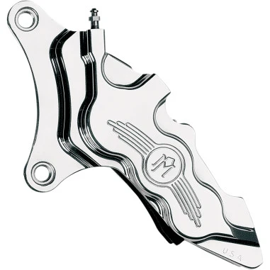 RVS bout SIX-PISTON DIFFERENTIAL-BORE FRONT CALIPERS HARLEY-DAVIDSON