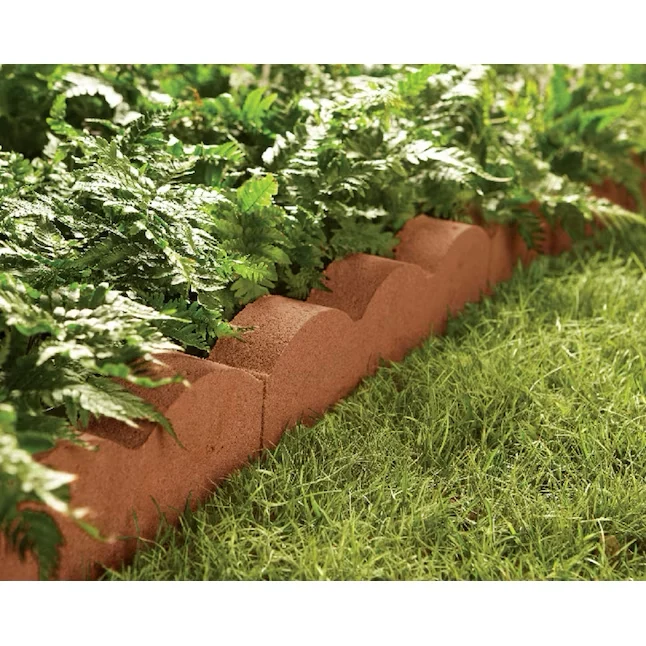 Scalloped 2- L x 16- W x 6- H Rood Concrete Straight Edging Stone