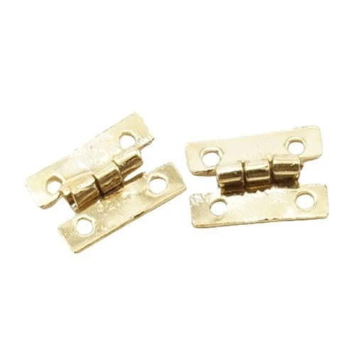 Solid Brass Miniature Flush Hinges (Pkg. 6)