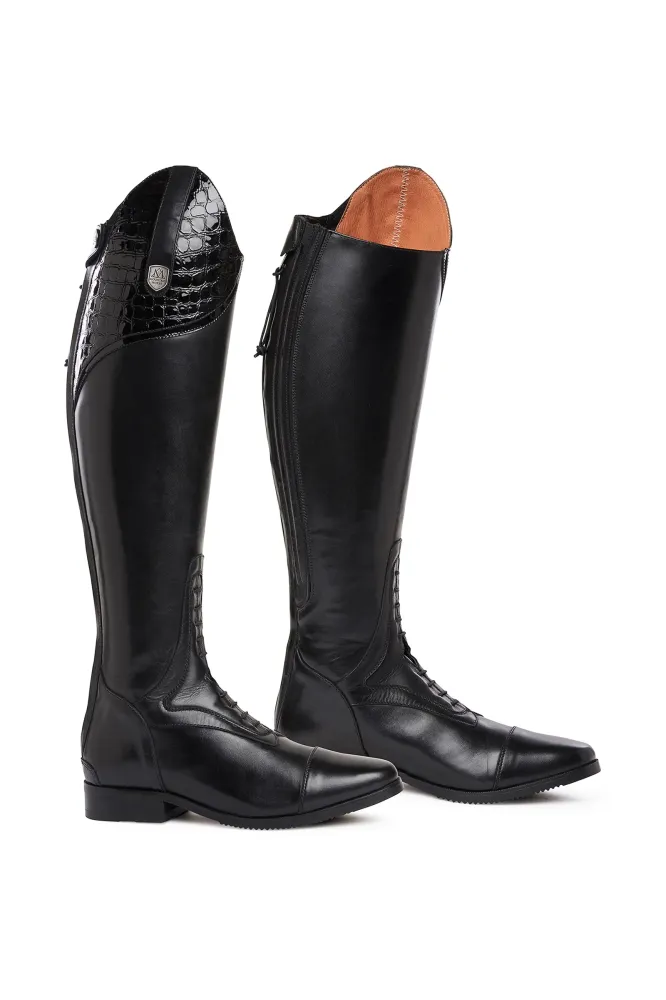 Sovereign Lux Women´s Riding Boots Black 6 Fijn Regular