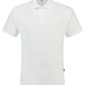 Tricorp Casual 201003 unisex poloshirt Wit maat 6XL | Hoge treksterkte | Weerbestendig