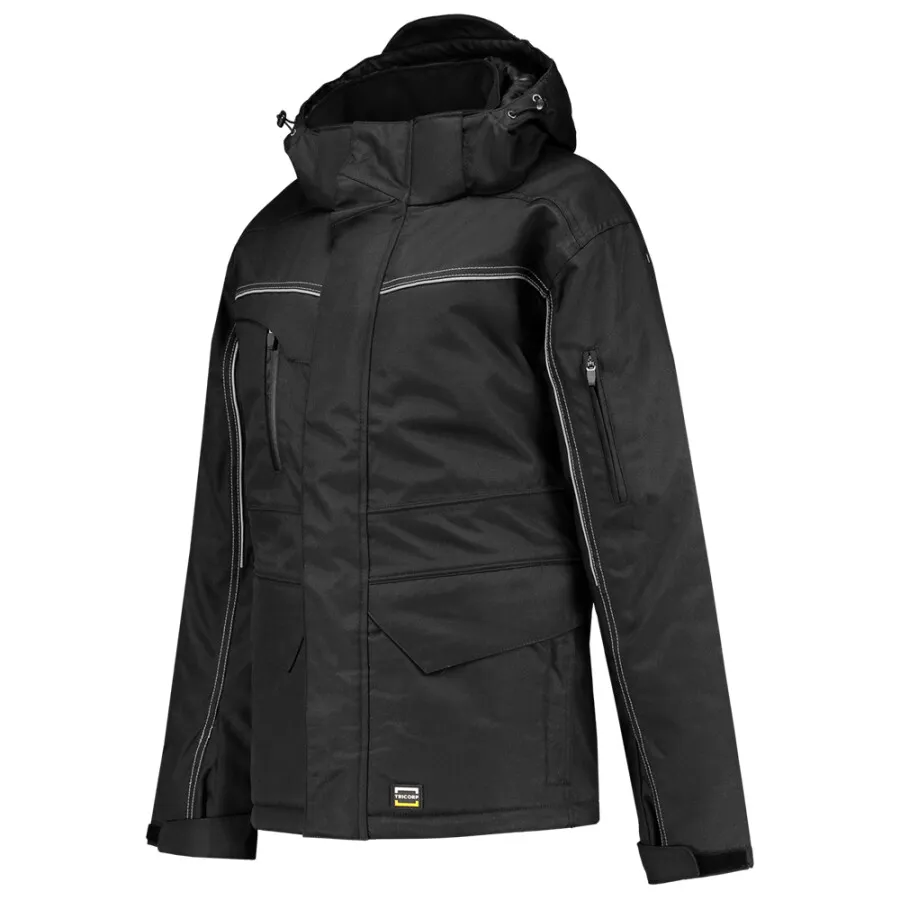 Tricorp midi parka stevig doek - 402007 - zwart - maat 6XL