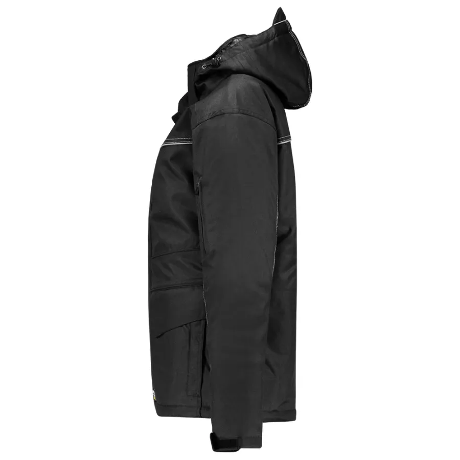 Tricorp midi parka stevig doek - 402007 - zwart - maat 6XL